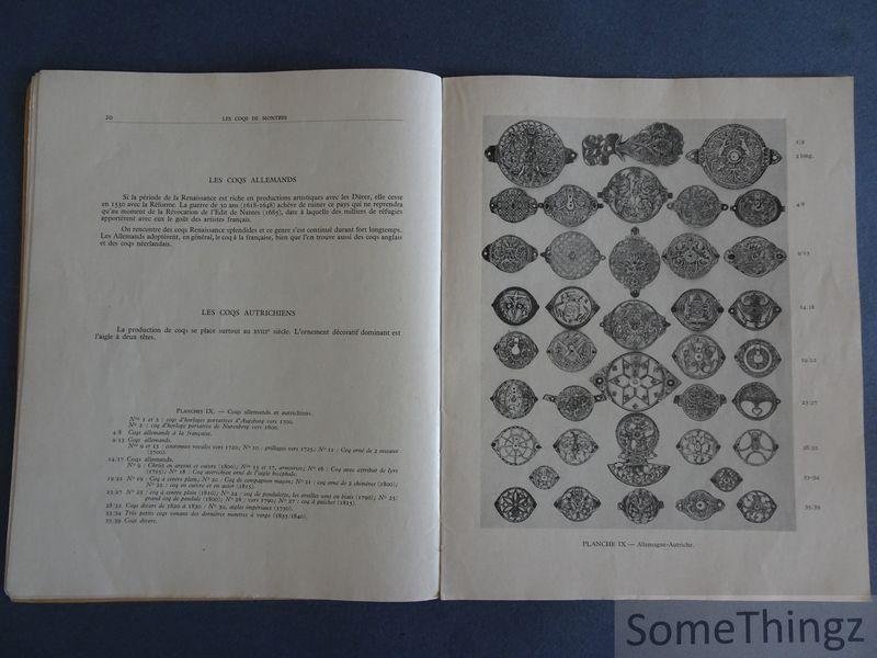 M.E. Coinon? - Les coqs de Montres du Mont-Saint-Michel de la collection de M.E. Coinon. 660 modèles de coqs français, allemands, anglais, autrichiens, hollandais, suisses.