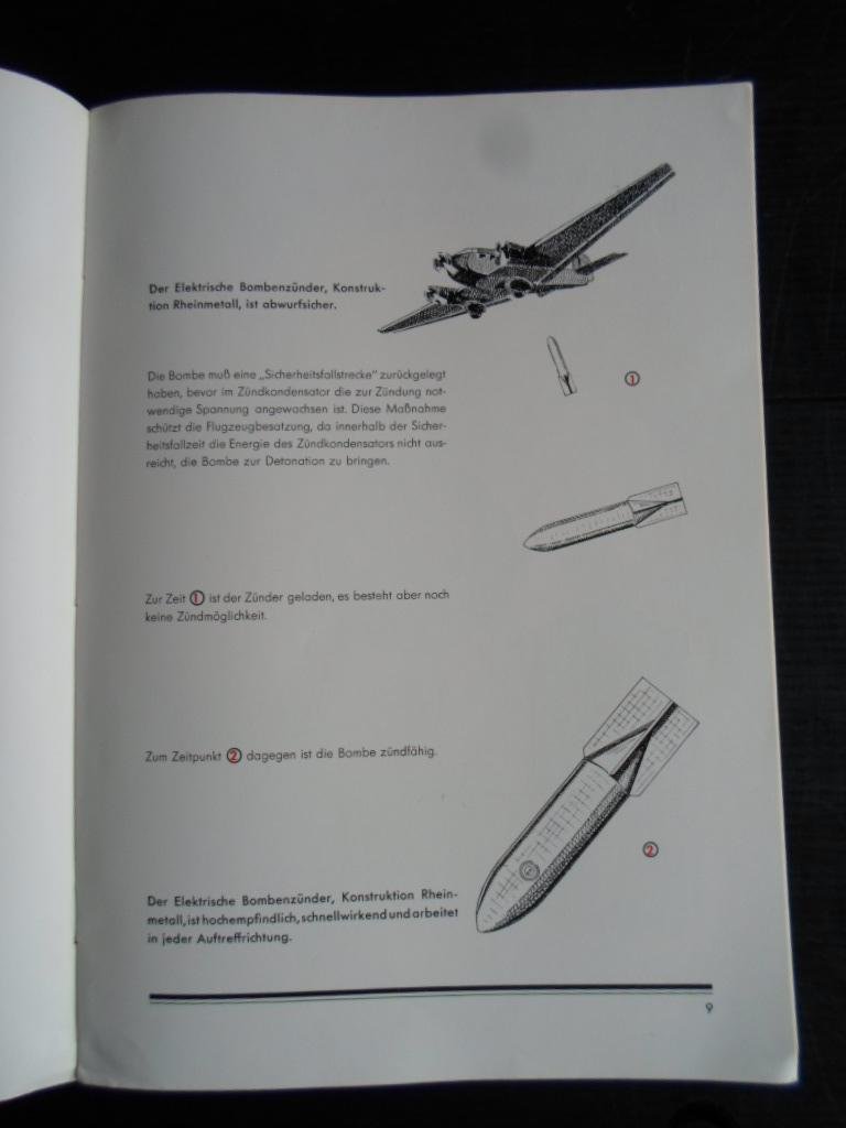 Catalogus - Der Elektrischer Bombenzünder und Zubehörgeräte