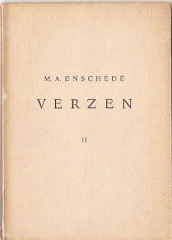 Enschedé, M.A. - Verzen II