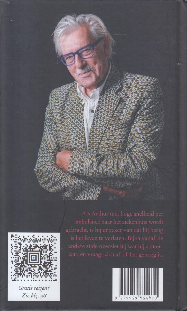 Siebelink (Velp 13 februari 1938), Jan - Jas van belofte - Jas van belofte is een ode aan een vriendschap, aan een vader, aan het schrijven. Als Arthur met hoge snelheid per ambulance naar het ziekenhuis wordt gebracht, is hij er zeker van dat hij bezig is het leven te verlaten.