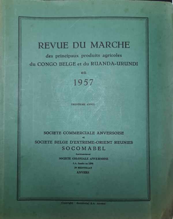 SOCOMABEL - Revue du Marché en 1957