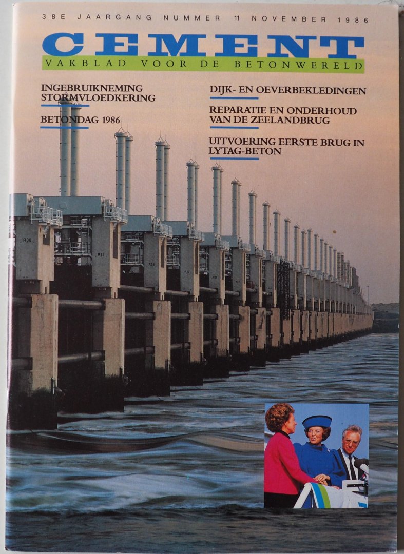 Vlugt B W van der e.a. - Cement Vakblad voor de betonwereld 38e jaargang nummer 11 november 1986