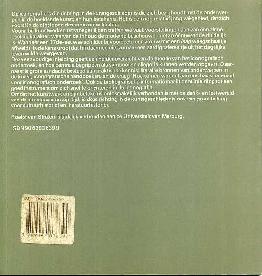 Straten, R. van - Inleiding in de iconografie. Enige theoretische en praktische kennis.