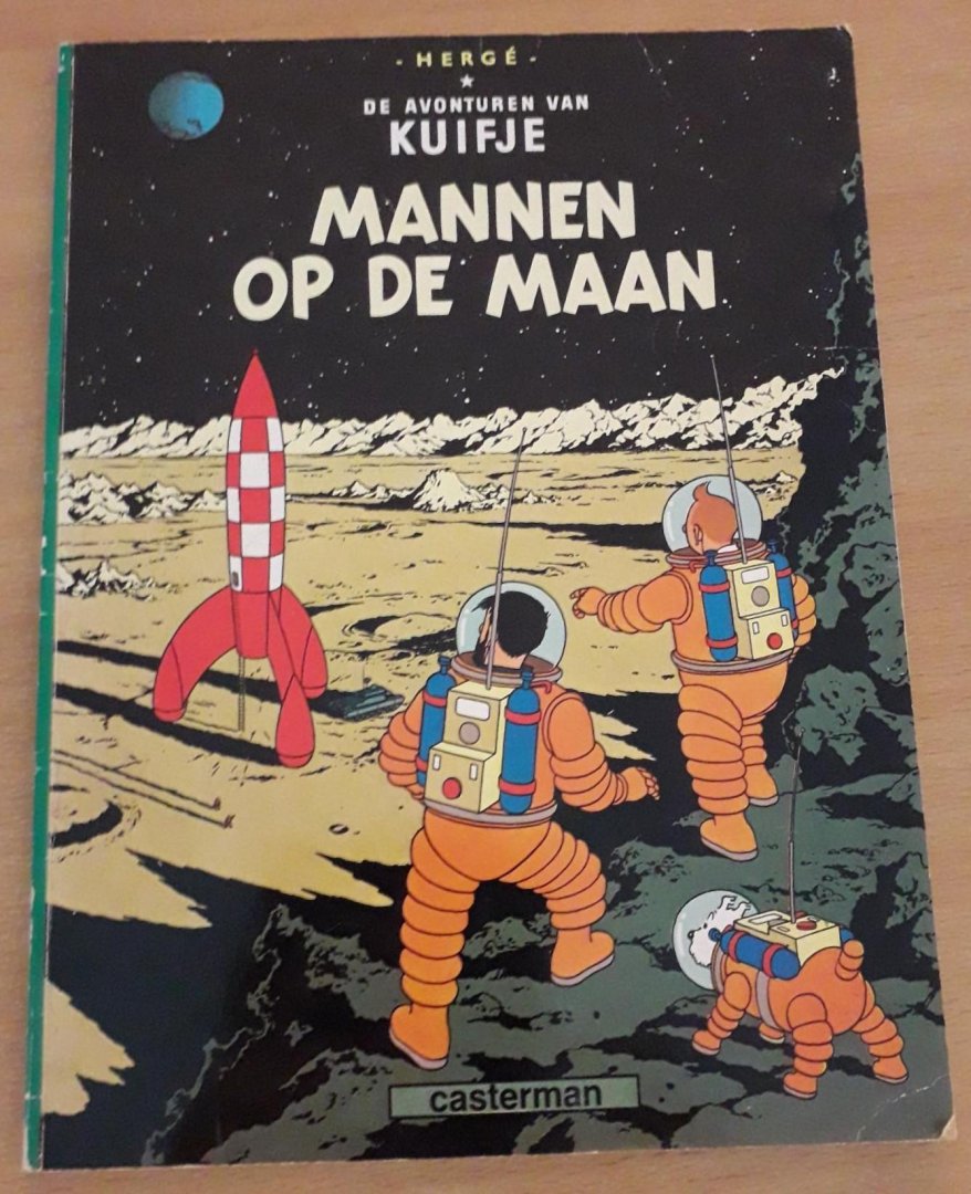 Hergé (Georges Remi) - Mannen op de maan