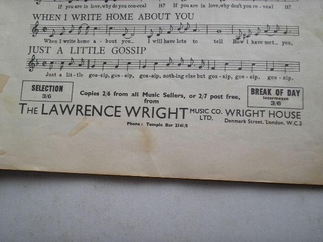 nn - Blues No3, Lawrence Wrights Intenational Album, for piano