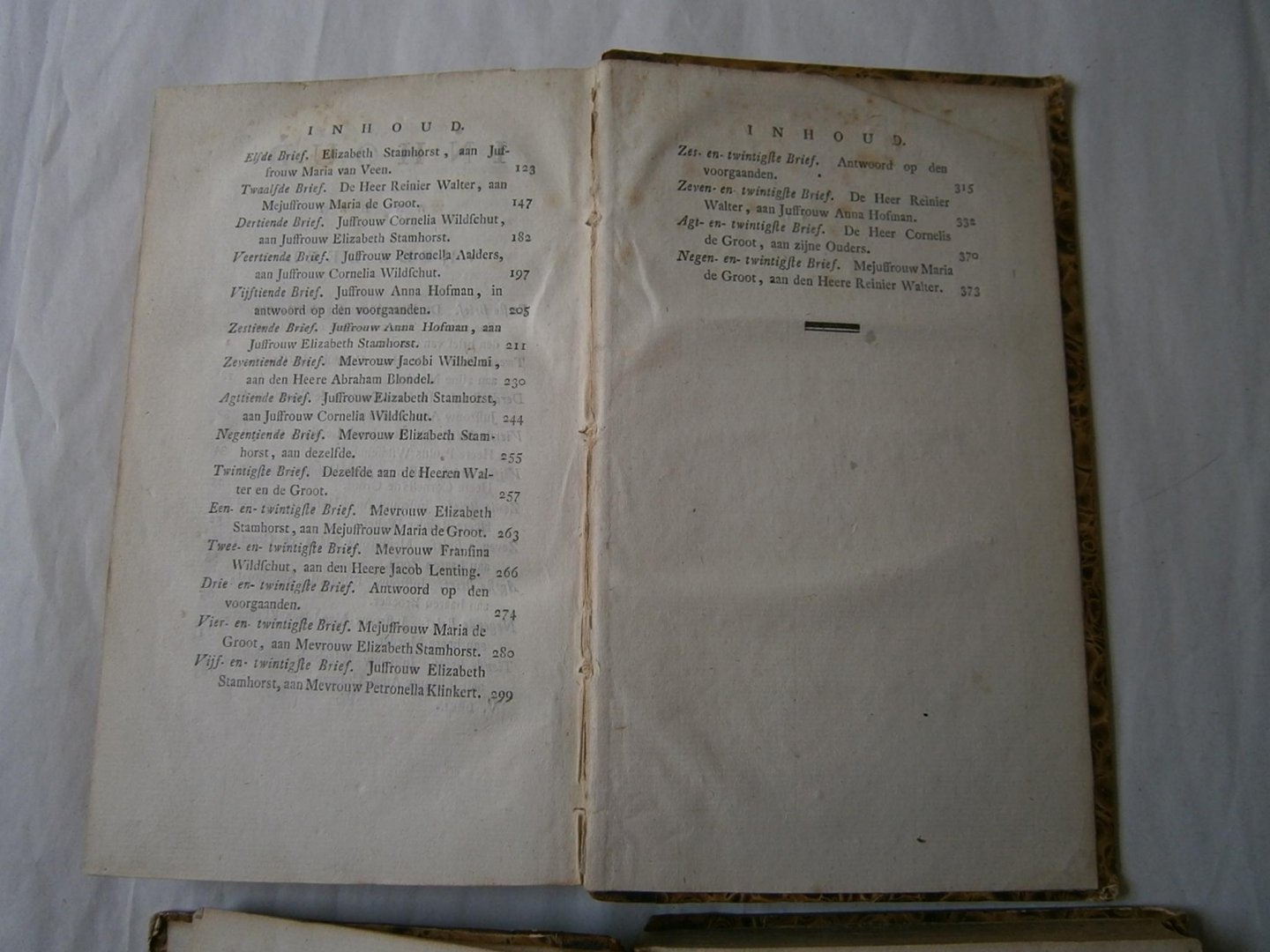 Wolff, Betje en Aagje Deken - Historie van mejuffouw Cornelia Wildschut of de gevolgen der opvoeding deel 4 5 en 6