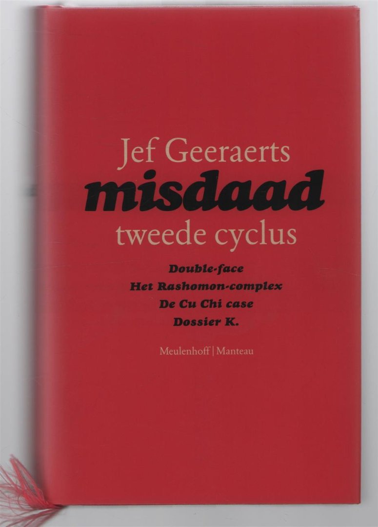 Jef Geeraerts - Misdaad / Tweede cyclus.