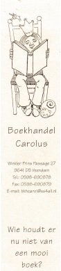  - boekenlegger: Boekhandel Carolus