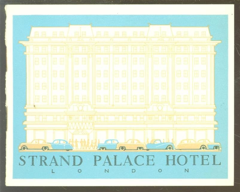 n.n - (BROCHURE) the strand palace hotel