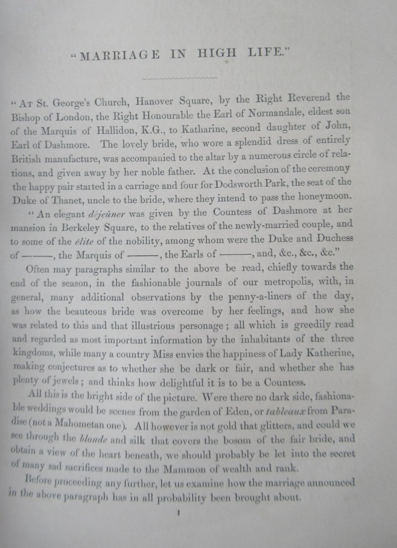 Smith, Albert (red) - Gavarni in London. Sketches of life and character. Illustrative essays  by popular writers