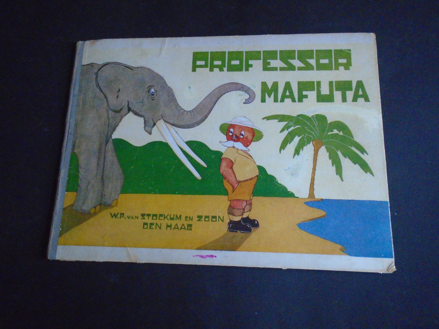 Borst, M.F.J. - Professor Mafuta. Prentenboek 1946.