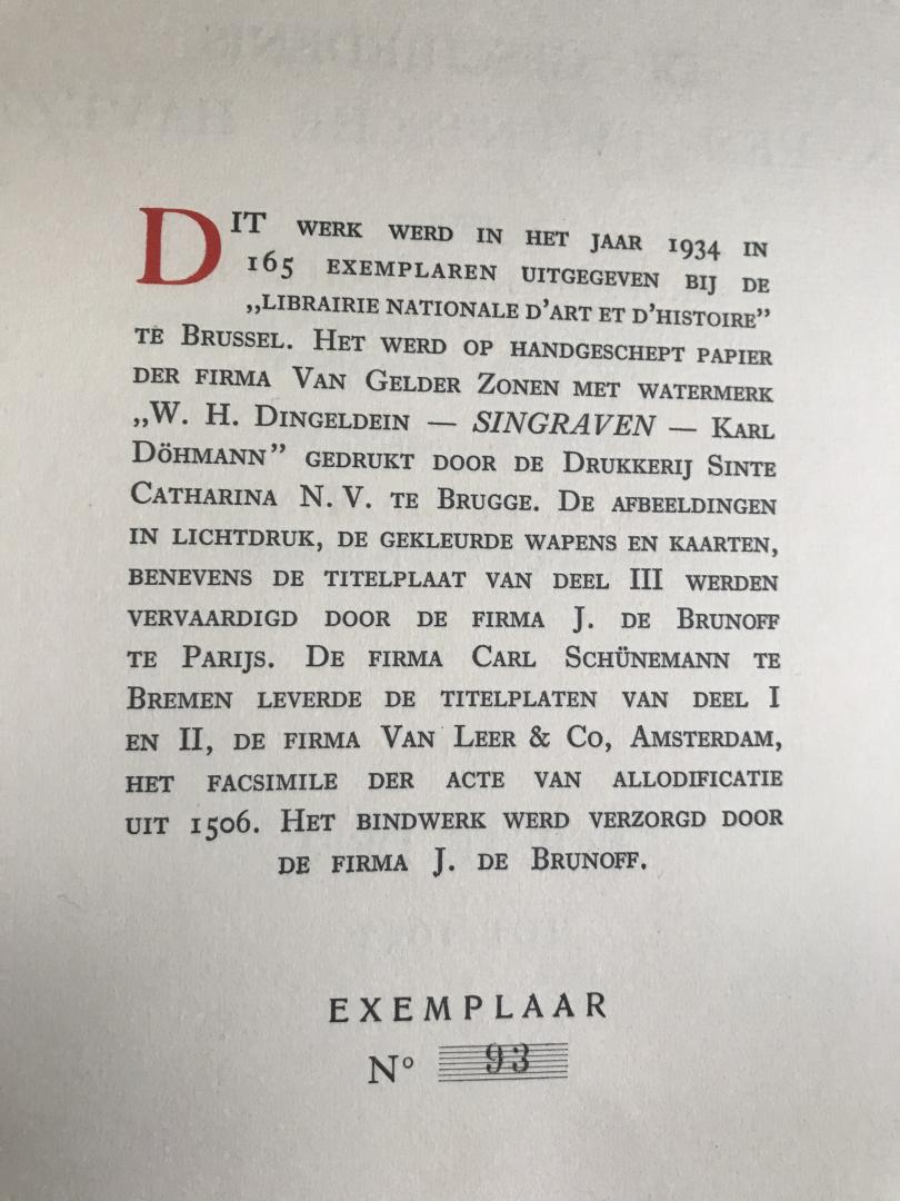 Dr. Karl Dohmann en W.H. Dingeldein - Singraven De geschiedenis van een Twentsche havezate