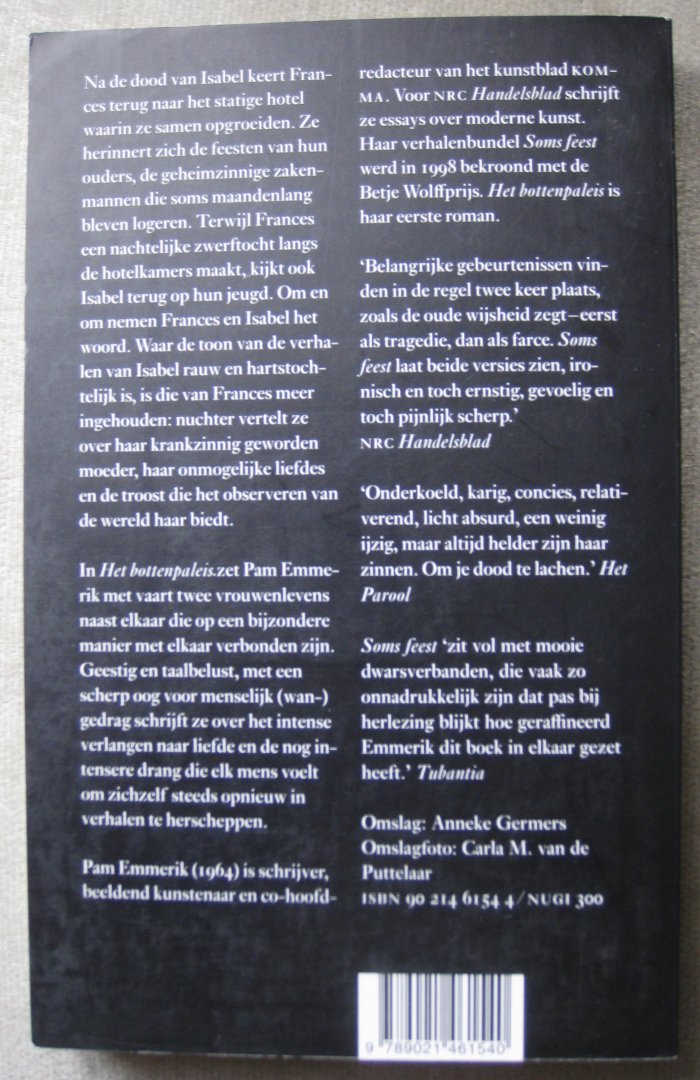 Emmerik, Pam - Het bottenpaleis