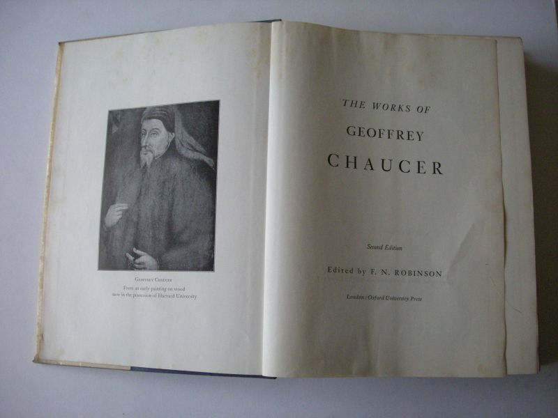 Robinson. F.N.  ed. - The Complete Works of Geoffrey Chaucer.