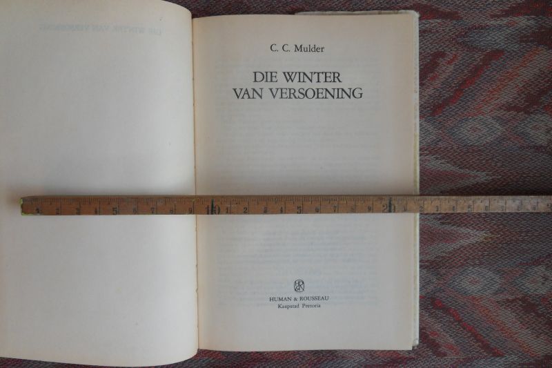 Mulder, C.C. - Die Winter van Versoening.