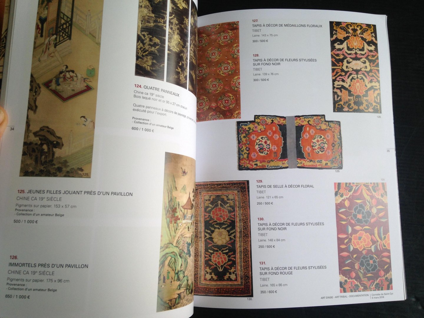 Catalogus Cornette de Saint Cyr - Arts d‘Asie -Art Tribal-Documentation