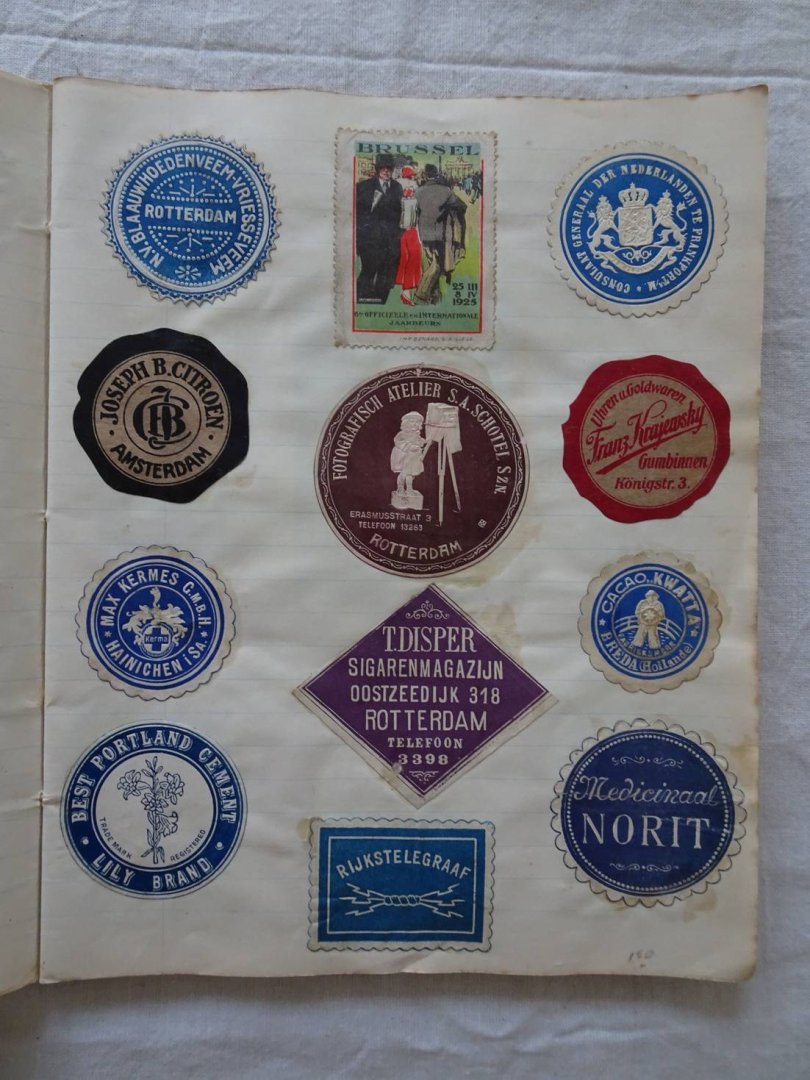 N.n.. - Sluitzegel-verzameling. Ca. 400 sluitzegels.