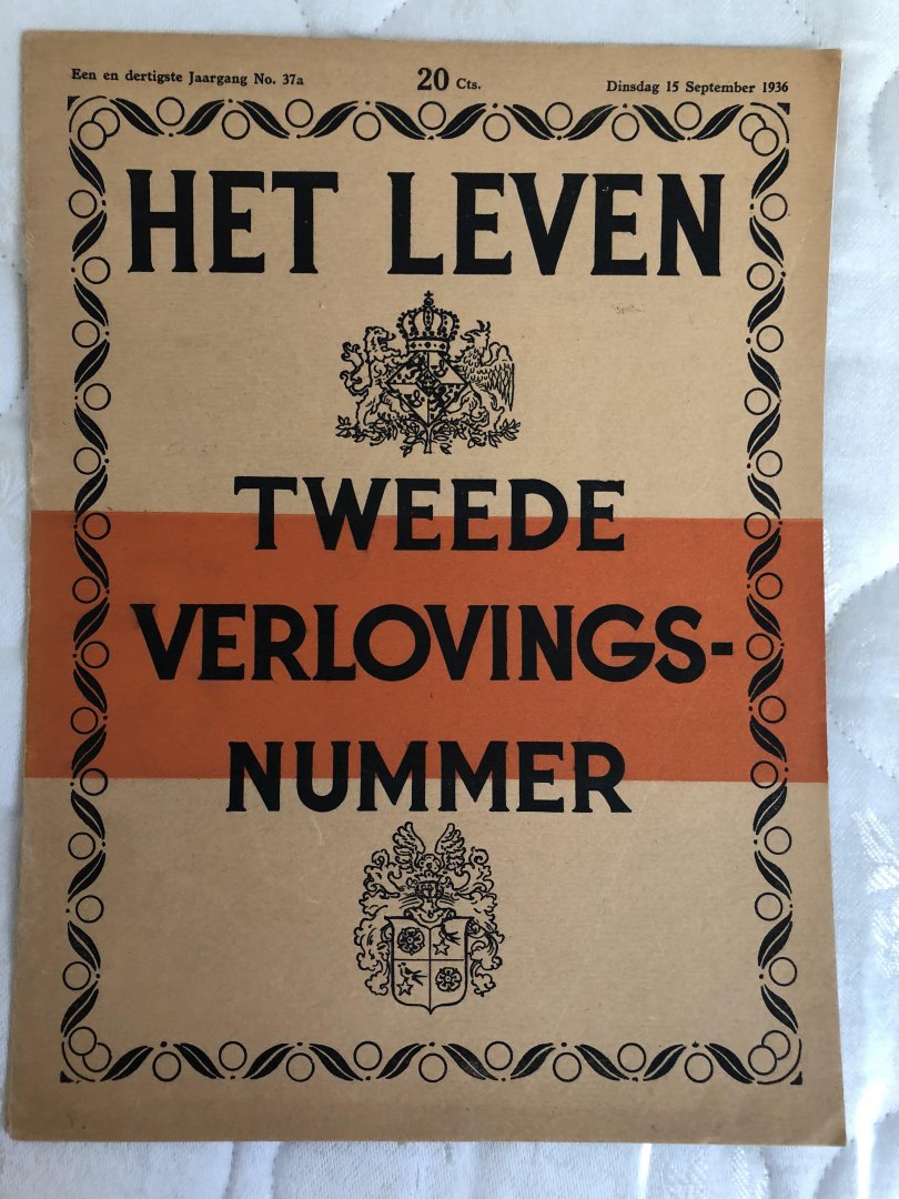  - Het leven 15 september 1936 nr 37a; tweede verlovingsnummer