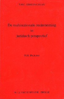 Buikema, R.H. - De multinationale onderneming in juridisch perspectief : enkele rechtsvragen naar aanleiding van de discussie over multinationale ondernemingen.