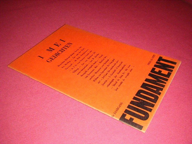 Henriette Roland Holst en anderen - 1 Mei Gedichten [Fundament, Onafhankelijk Tijdschrift voor Politiek en Cultuur, derde jaargang]