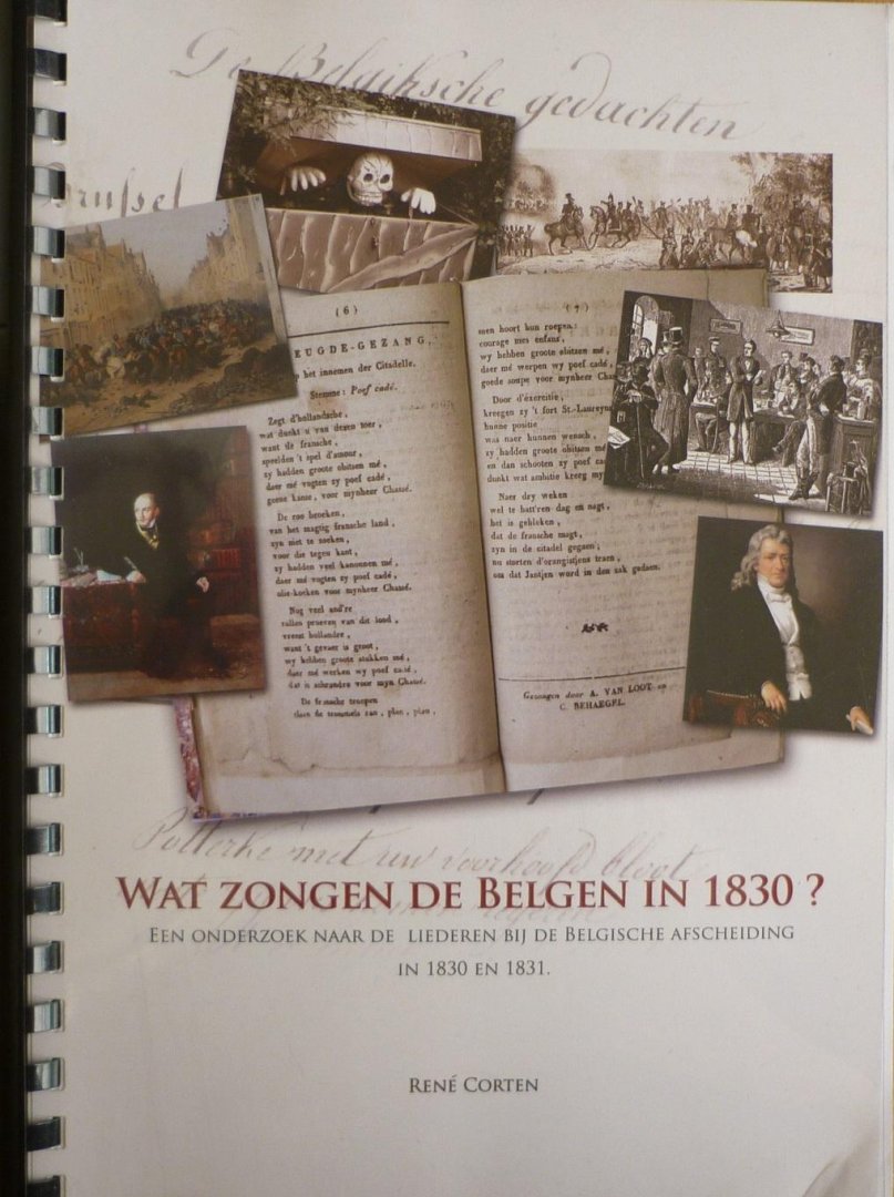Corten, René - Wat zongen de Belgen in 1830?