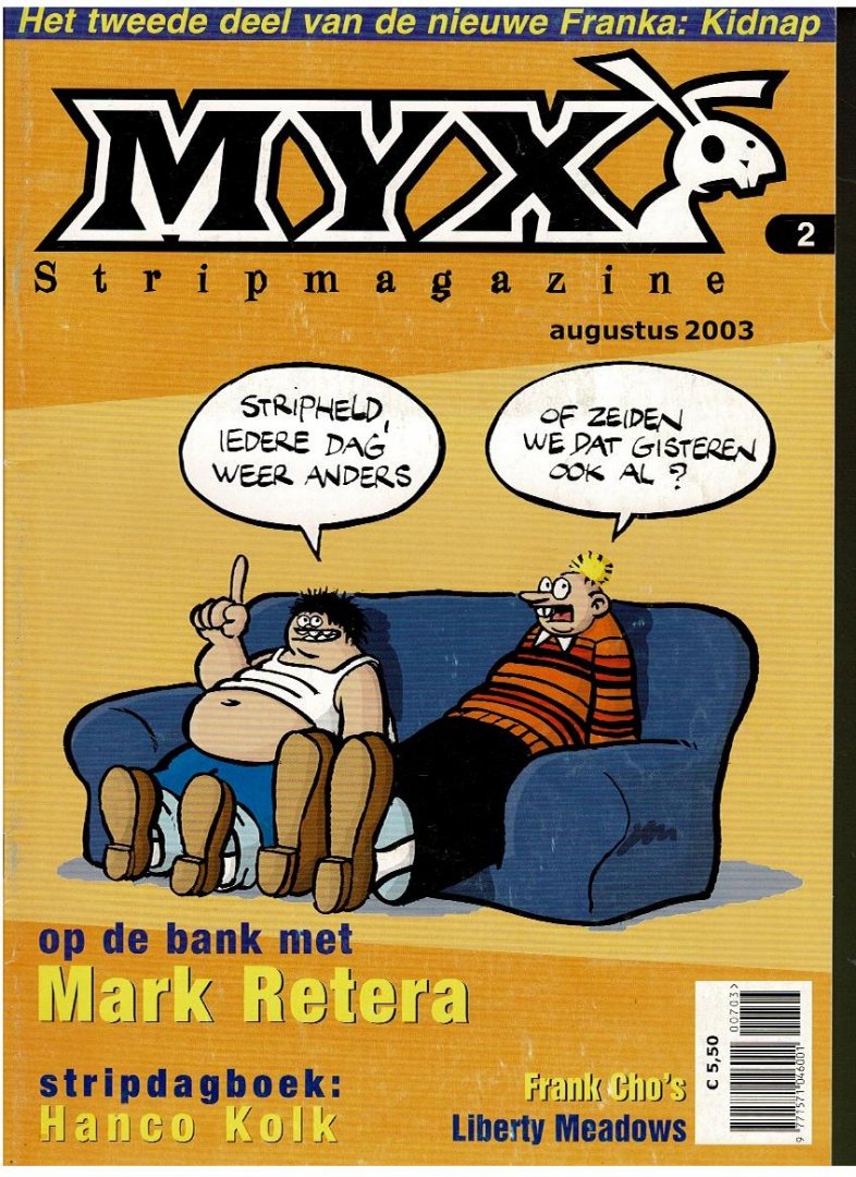  - Myx stripmagazine 2 augustus 2003