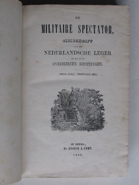  - De Militaire Spectator, tijdschrift voor het Nederlandsche Leger en dat in de Overzeesche Bezittingen