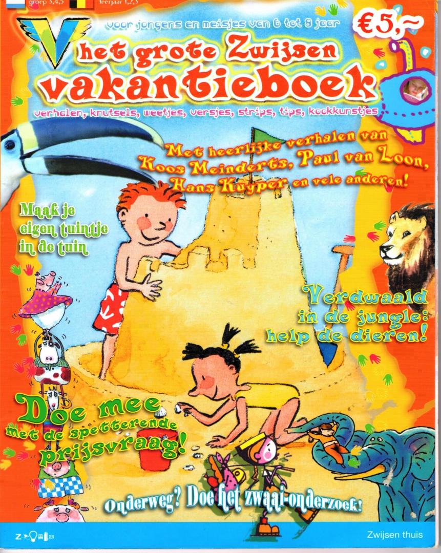  - Het grote Zwijsen vakantieboek voor jongens en meisjes van 6 tot 8 jaar