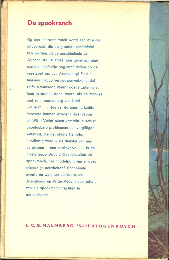 Nowee, Paulus  Omslag en illustratie. van Hans G. Kresse - Arendsoog De Spookranch  Deel 26