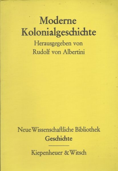 Albertini, Rudolf von - Moderne Kolonialgeschichte