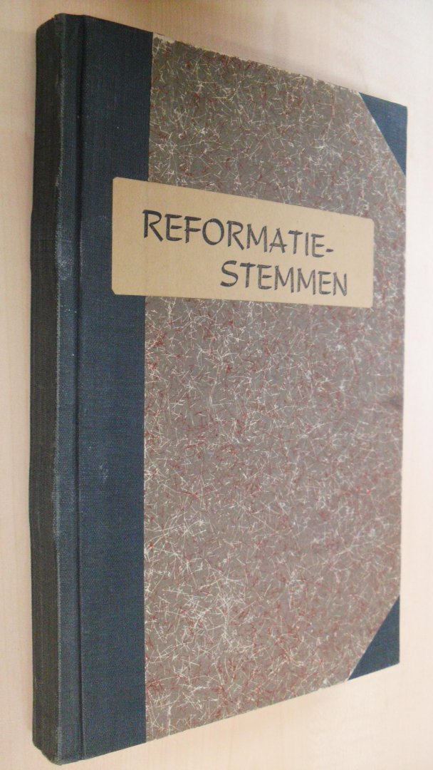 Redactie  Rintjema/ Vink - Reformatiestemmen
