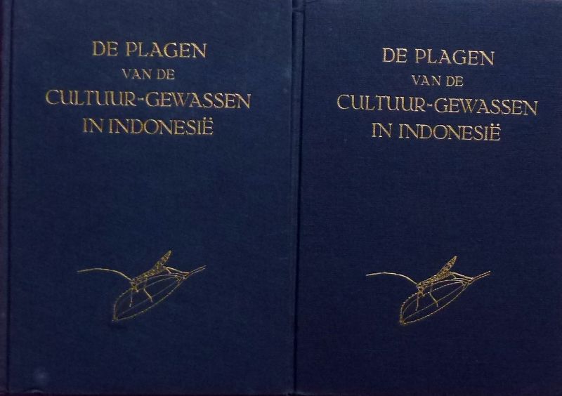 L. Kalshoven en J. van der Vecht. - De plagen van de cultuurgewassen in indonesie.2 delen.