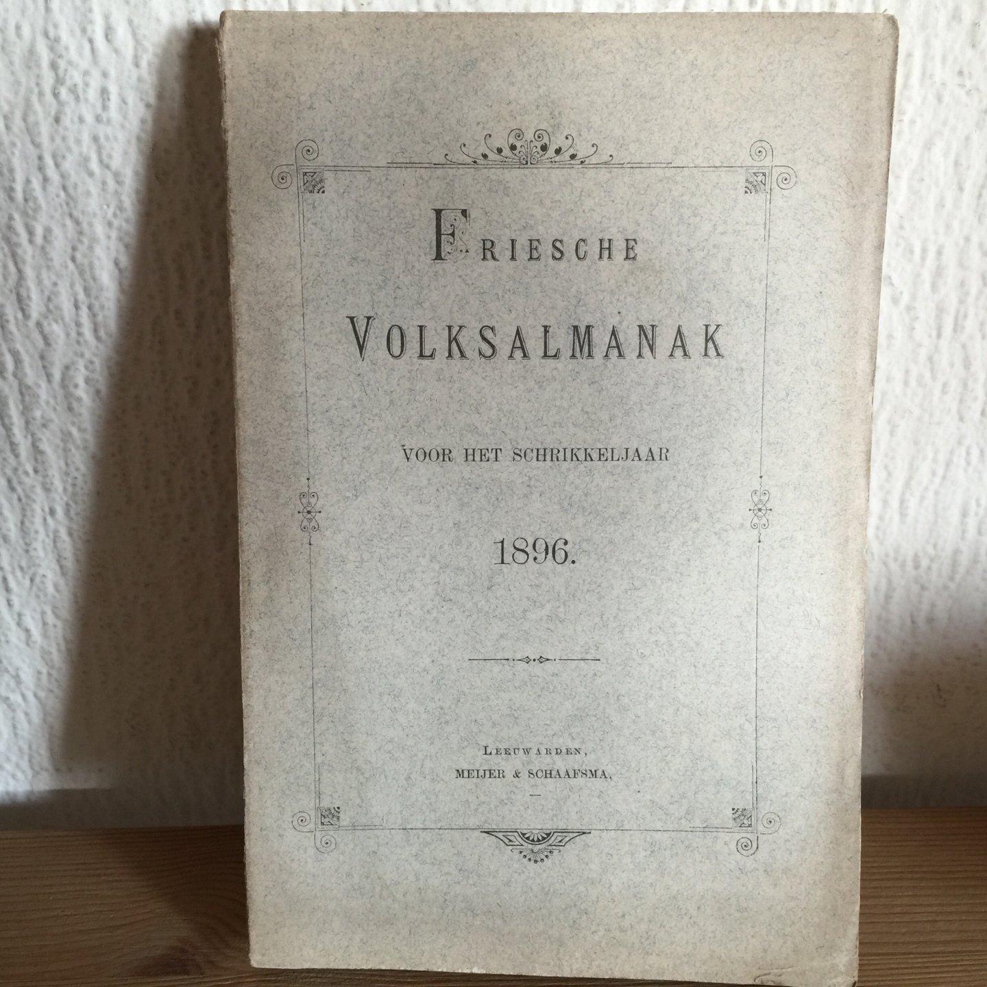  - FRIESCHE VOLKSALMANAK 1896