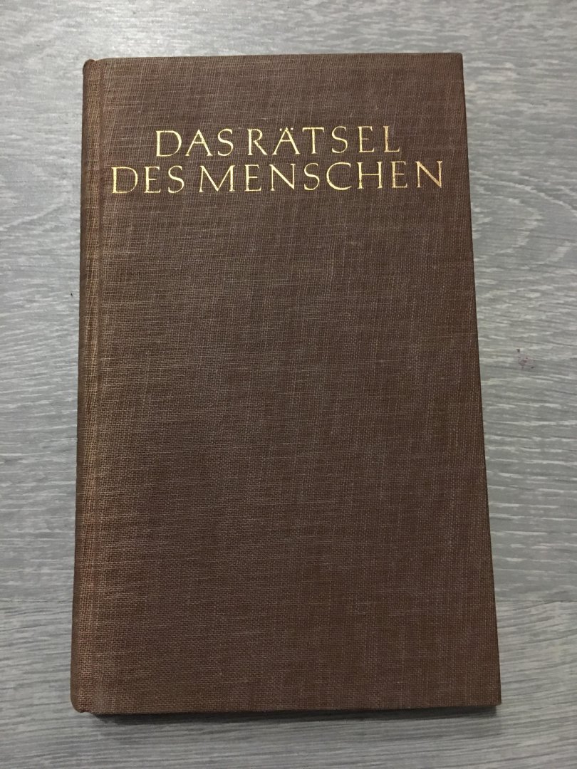 Carl du Prel - Das ratsel des Menschen