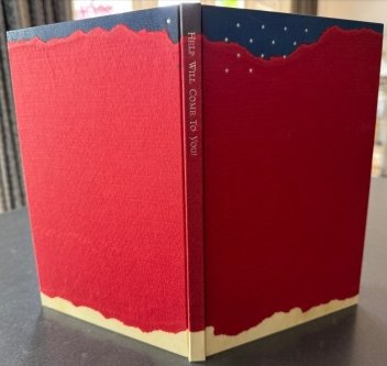 (BOEKBAND). ROMIJN MEIJER, Henk - Help will come to you! (Ensemble van twee exemplaren: zeer luxe en 'gewoon')