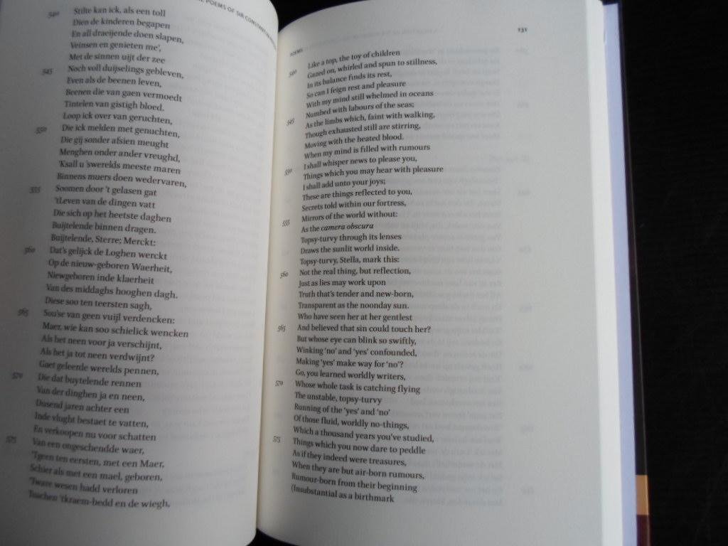 Davidson. Peter and Adriaan van der Weel - A Selection of the Poems of Sir Constantijn Huygens [1596-1687], revised edition, Amsterdam Studies in the Dutch Golden Age