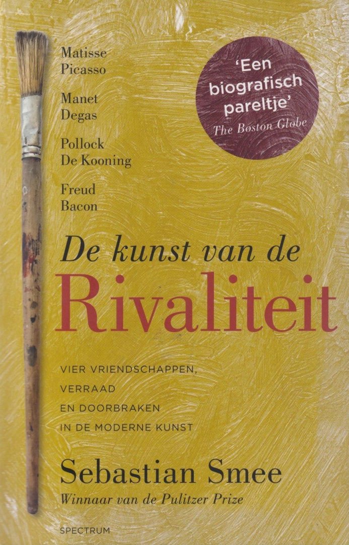 Smee, Sebastian - De kunst van de rivaliteit: Vier vriendschappen, rivaliteit en doorbraken in de moderne kunst