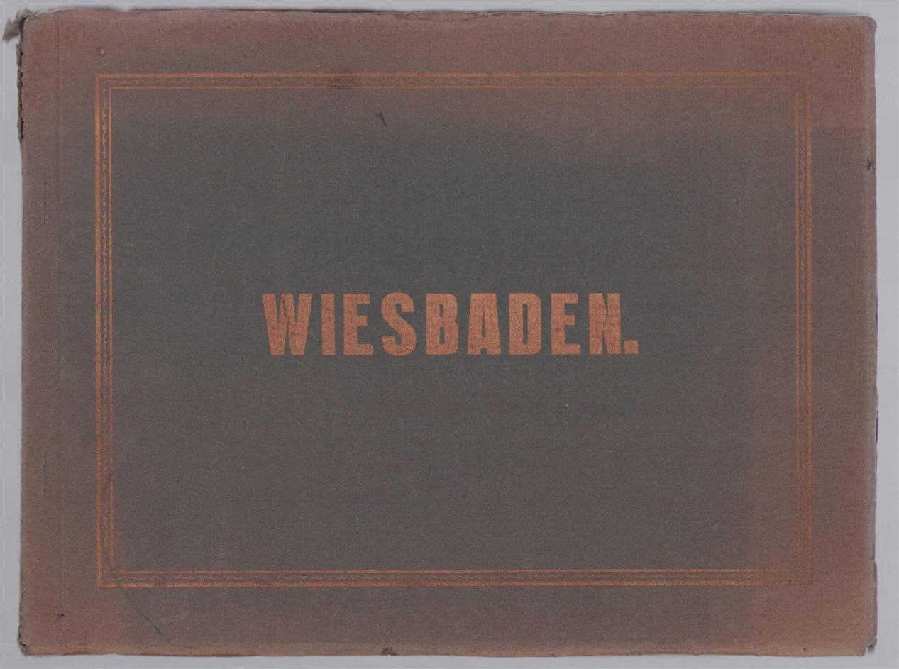 n.n - Wiesbaden : Dreiundzwanzig Ansichten in echtem Kupferdruck nach photograph. Aufnahmen