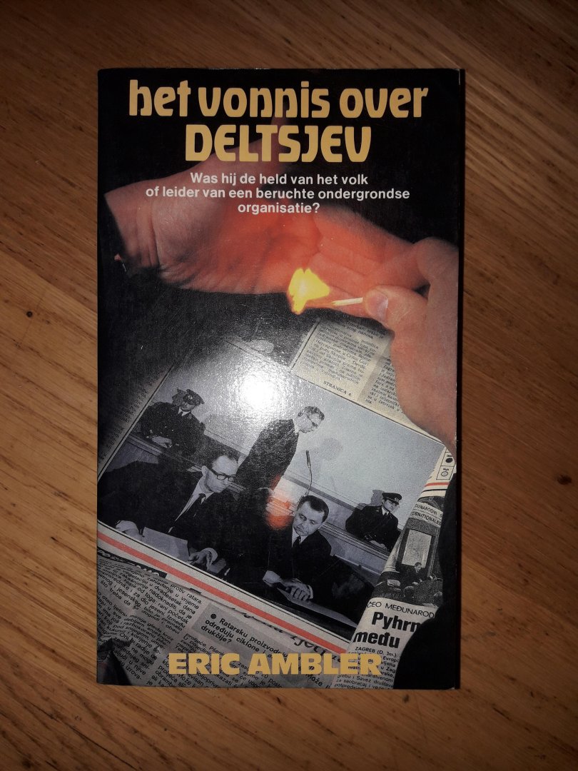 Ambler, Eric - Het vonnis over Deltsjev