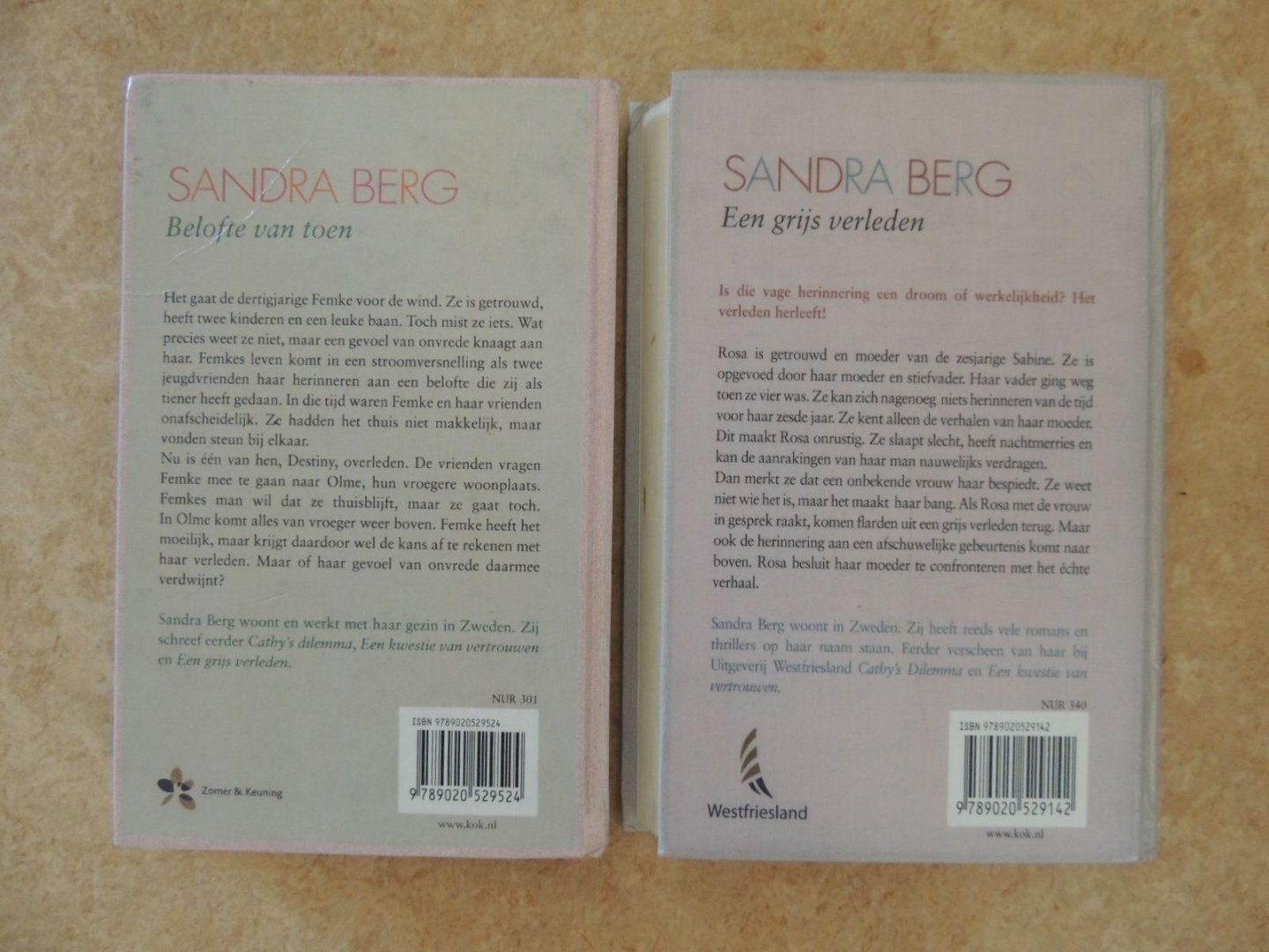 Berg, Sandra - Een grijs verleden - Belofte van toen - de Erfenis