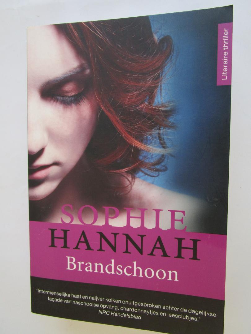 Hannah, Sophie - Brandschoon