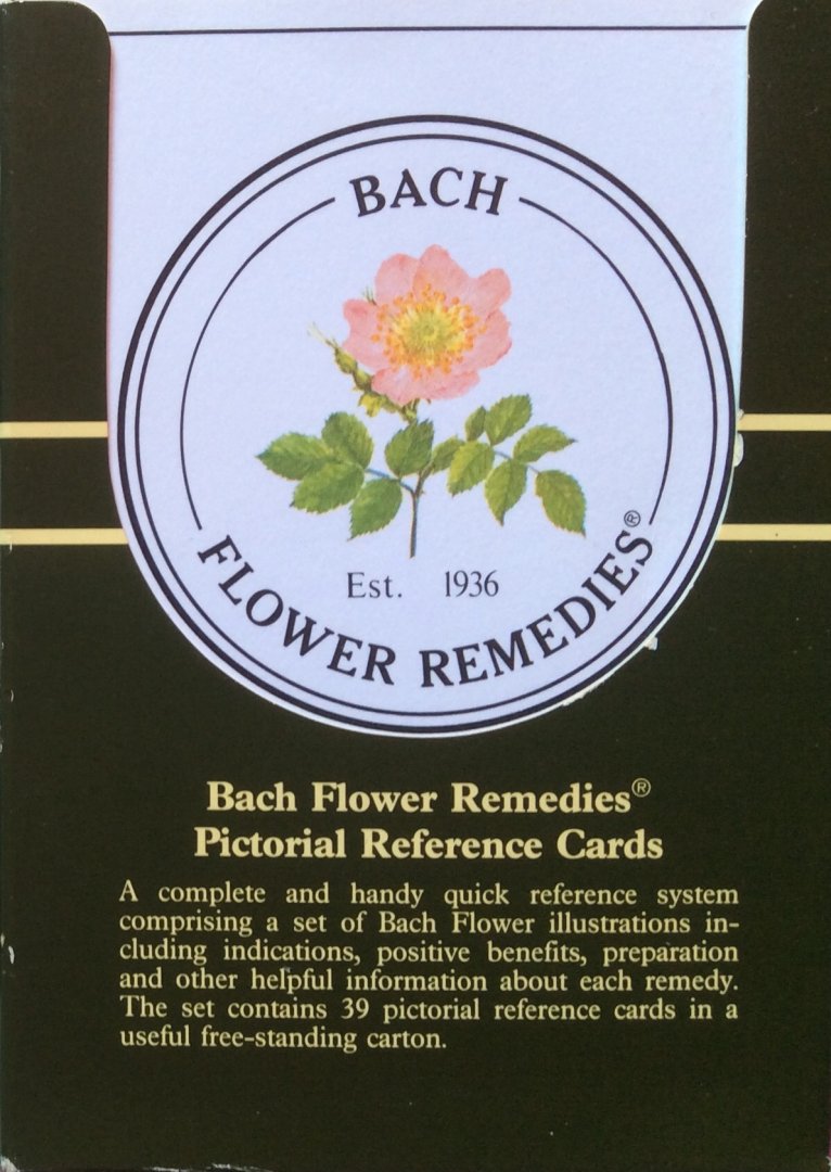 Dr. Bach Centre - Bach flower remedies - Pictorial reference cards