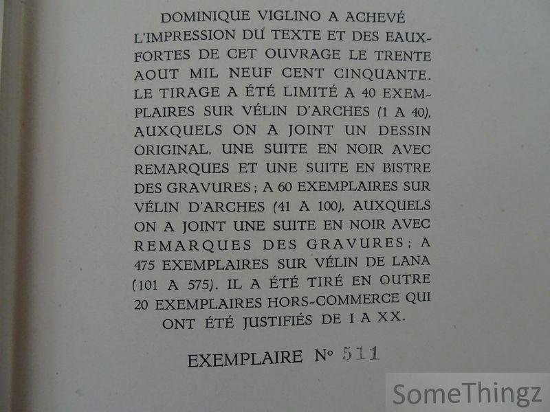 André Gide et Marianne Clouzot (ills.) - La tentative amoureuse ou le traité du vain désir. [N° 511 de 595 exemplaires numérotés.]