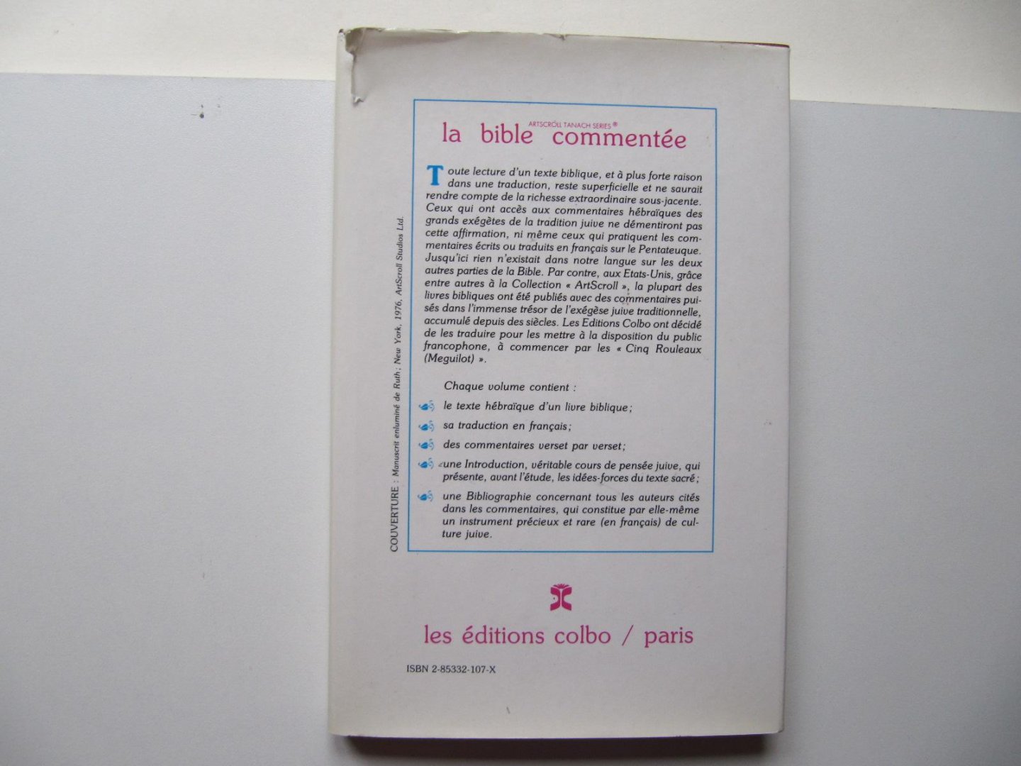 Meir Zlotowitz - Ruth [ la bible commentée ]