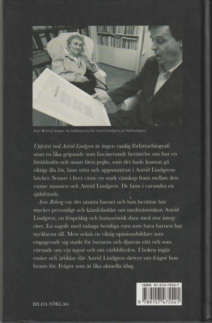 Reberg, Arne - Uppväxt med Astrid Lindgren