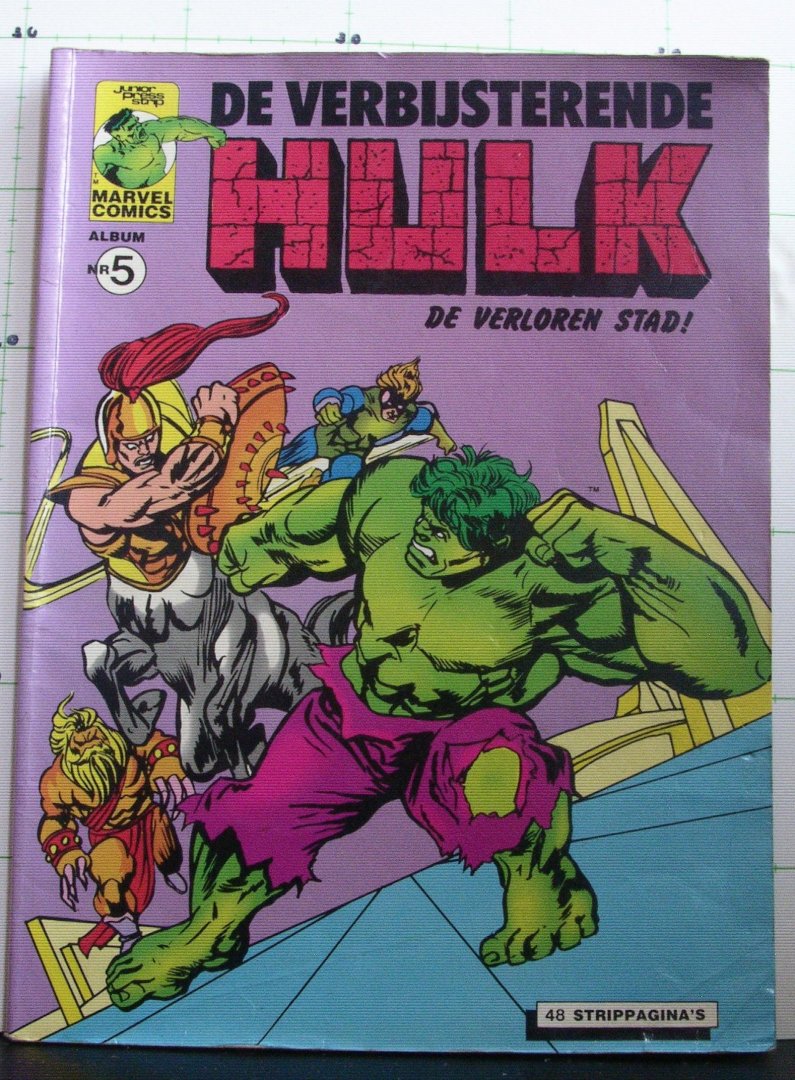 Friedrich, Gary - Severin, Marie - (ill.) Shores, Syd - Watanabe, I. - de verbijsterende Hulk - 5 - de verloren stad