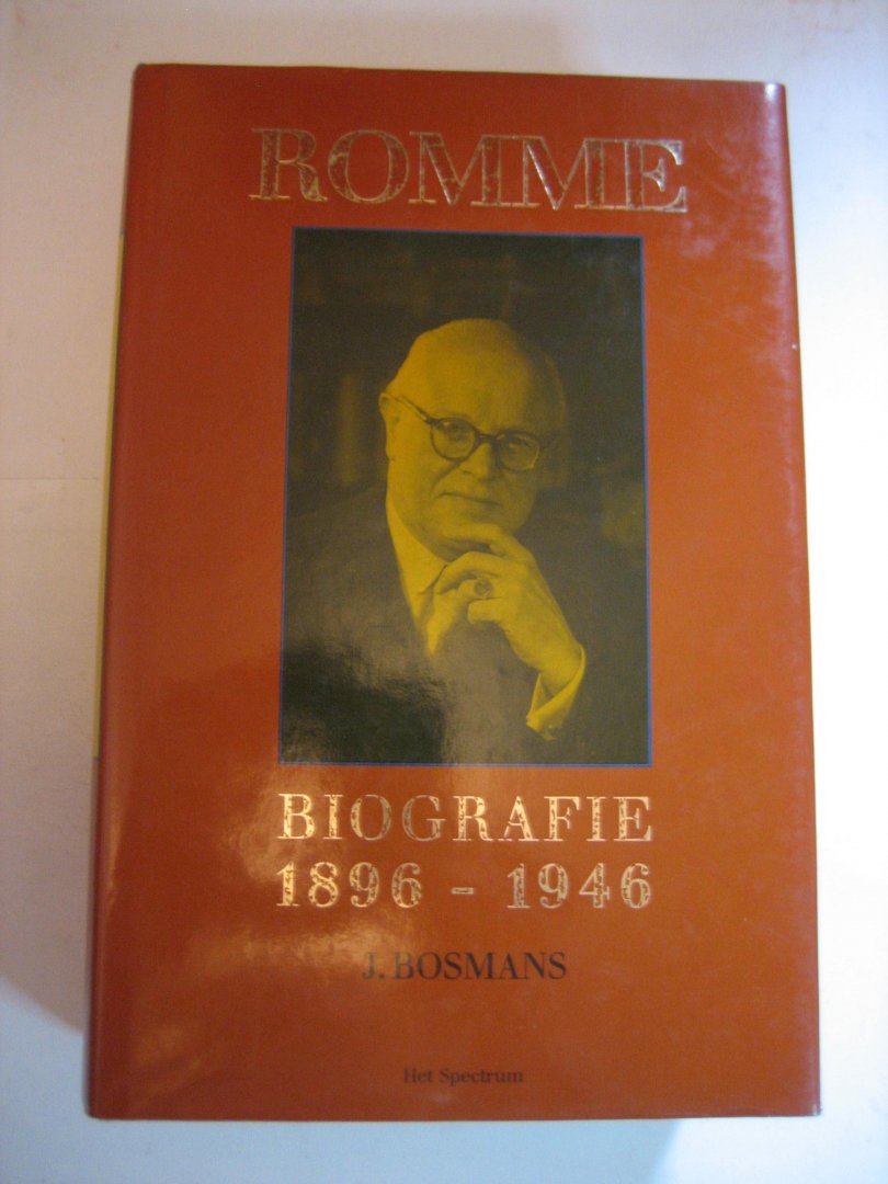 J Bosman - Romme biografie 1896-1946