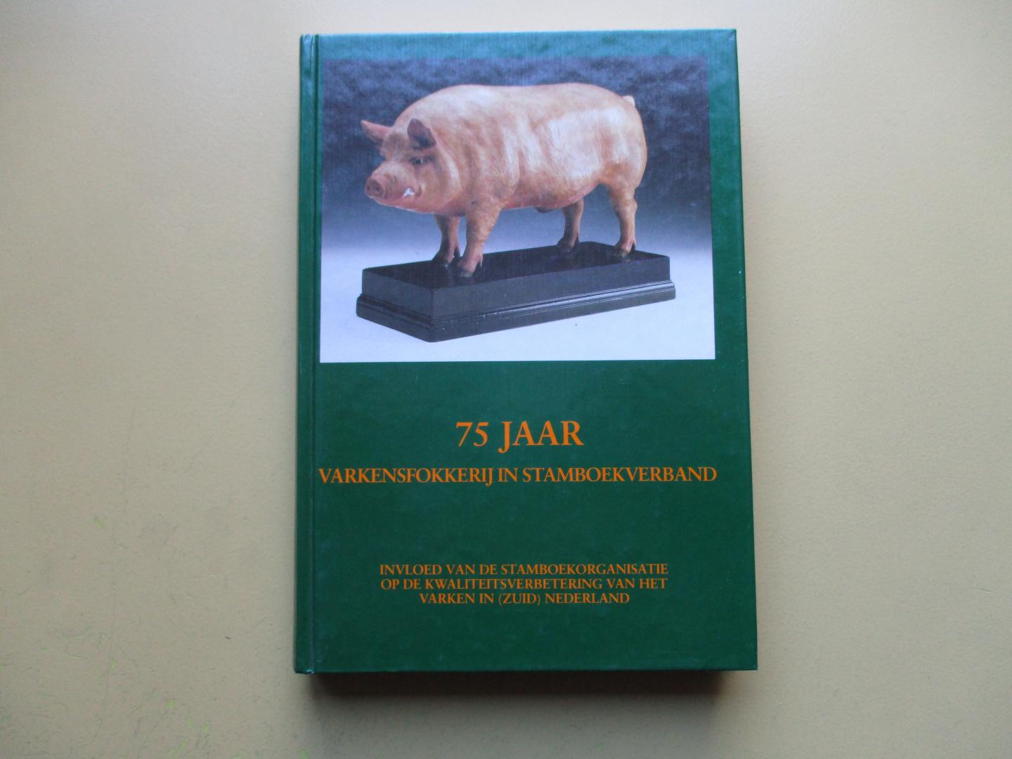 Kroes,  Ir. Y ( voorwoord )  -  A.F. Paridaans ( inleiding ) - 75 jaar  Varkensfokkerij in Stamboekverband.
