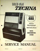 Rock-Ola - Rock-Ola Techna model 480 Original Jukebox Manual