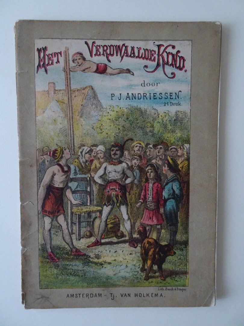 Andriessen, P.J.. - Het verdwaalde kind. Een verhaal voor meisjes.